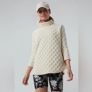 XS / S Tuckernuck Sport Sand Funnel Ally Swing Sweatshirt.